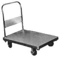 IMPA 617153 – Truck Platform Steel 1-Handle, With 4 Solid Tires 710x1000mm