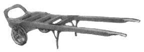 IMPA 617184 – Truck Wood With 2 Solid Tires, 450x1750mm