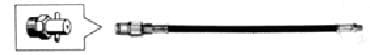 IMPA 617680 – Flexible Extension Hose Pt 1/8, For Pin Type Grease Nipple