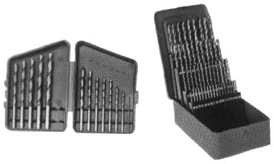 IMPA 630252 – Drill Set Hss Straight Shank, 1.5-6.5mm 13'S In Poly Case