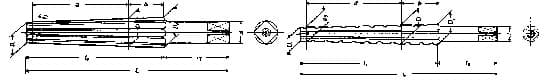 IMPA 630904 – Reamer Morse Taper Straight, Finishing Mt#3