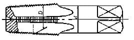 IMPA 631521 – Tap Taper For Taper Thread, Pt1x11t Carbon Steel