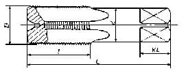 IMPA 631596 – Tap Straight For Taper Thread, Ps1x11t High Speed Steel