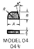 IMPA 632926 – Carbide Tip #04-4 22x15x6mmxr8