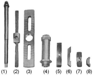 IMPA 633451 – Cutter Valve Seat With Cutters, For 1-4"" 4'S