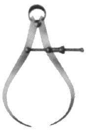 IMPA 650122 – Caliper Outside With Spring, 125mm