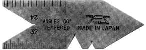 IMPA 650633 – Center Gauge 60deg, Metric Standard