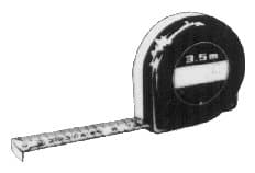 IMPA 650821 – Rule Convex Steel Metric 2mtr