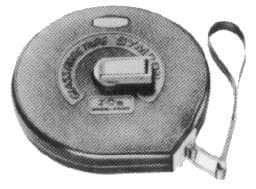 IMPA 650835 – Tape Measuring Linen, With Metal Case 100mtr