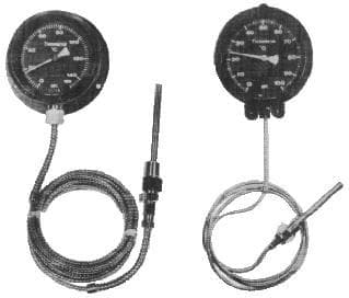 IMPA 652517 – Thermometer Dial Mercury, Actuated Stem Type