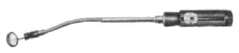 IMPA 652707 – Inspection Flashlight W/Mirror, Small Portable 380mm Length