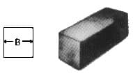 IMPA 670163 – Steel Square Cold-Finished, 25mm 4mtr