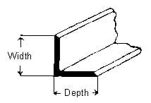 IMPA 670616 – Steel Equal Angle Hot-Rolled, 90x90x13mm 5.5mtr