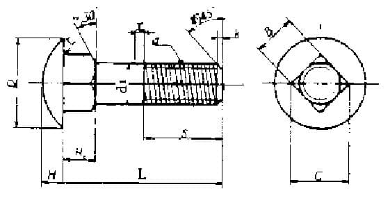 IMPA 691001 – Bolt Cap Head Square Neck