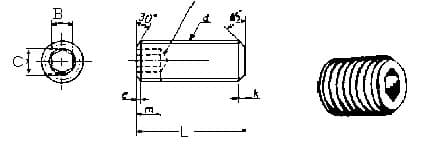 IMPA 693501 – Screw Set Hexagon Socket