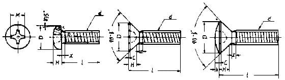 IMPA 694201 – Screw Machine Cross-Recessed, Head