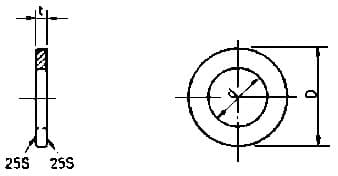 IMPA 694801 – Washer Plain