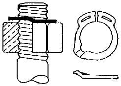 IMPA 695404 – Washer Superlock Steel M8