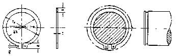 IMPA 695501 – Retaining Ring Steel (C Type)