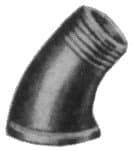 IMPA 730131 – Elbow Street Malleable Cast, Iron Galv 45deg 1/8