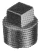 IMPA 730633 – Plug Square Head Malleable, Cast Iron Galv 3/8