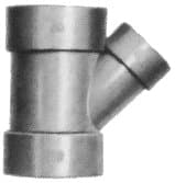 IMPA 732846 – Y-Piece Reducing Pvc 45deg, For Drain Size 75 X 40
