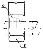 IMPA 733506 – Nut For Steel Compression, Fitting 15mm 400kg