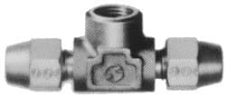 IMPA 733802 – Tee Flared Female End Brass, 6mmxpt1/4
