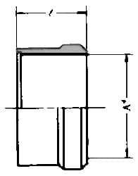 IMPA 734106 – Sleeve Brass For Flareless, Tube Fitting 15x10mm