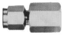 IMPA 734375 – Connector Female Flareless, Stainless Steel 8mmxpf1/4
