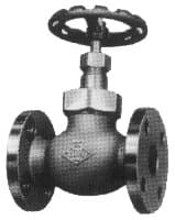 IMPA 750502 – Globe Valve Bronze Flanged-End, Union Bonnet F7346 5kg-20mm