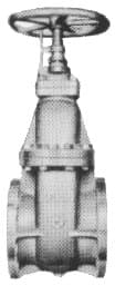 IMPA 750904 – Gate Valve Cast-Steel Flanged, F7366 10kg-100mm