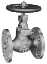IMPA 751055 – Globe Valve Screw Down Check, Bronze Flanged F7351 5kg-40mm