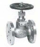 IMPA 751081 – Angle Valve Screw Down Check, Bronze Flanged F7410 16kg-15mm