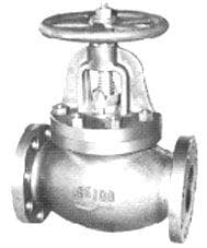 IMPA 751156 – Globe Valve Screw Down Check, C-Iron Flanged F7377 16k-150mm