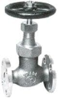 IMPA 751281 – Globe Valve S/D Check Bronze, Fl'Ged U-Bonnet F7413 16k-15mm