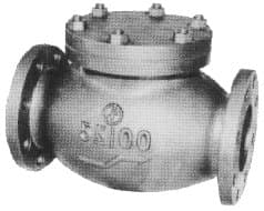 IMPA 751312 – Globe Valve Lift Check C-Iron, Flanged F7358 5kg-65mm