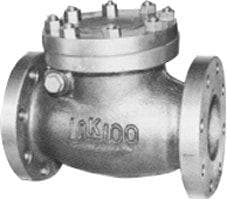 IMPA 751431 – Swing Check Valve Cast-Iron, Flanged F7373 10kg-50mm