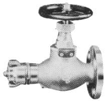 IMPA 751704 – Globe Hose Valve Bronze, Flange&Screw F7334 10kg-25mm