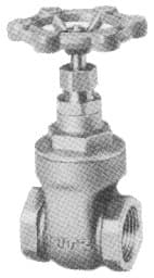 IMPA 751975 – Gate Valve Bronze Screwed, 150lbs Pt1-1/2