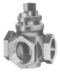 IMPA 752023 – Gland Cock 3-Way Bronze, Screwed 1""