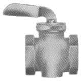 IMPA 752033 – Cock With Lever Handle Bronze, Screwed 3/4""