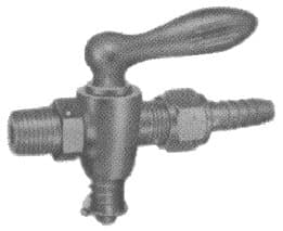 IMPA 752042 – Air Cock With Lever Handle, Bronze Male&Hose-End Pt3/8