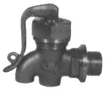 IMPA 752076 – Bib Cock Locking Bronze, Male End Pt3/8