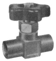 IMPA 752151 – Needle Valve Straight Brass, Both Female Ends 1/8