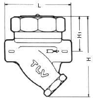 IMPA 752484 – Steam Trap Cast-Iron, Thermodyne Screwed 32a