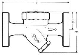 IMPA 752495 – Steam Trap Cast-Iron, Thermodyne Flanged 40a