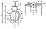 IMPA 754563 – Valve Butterfly Cast Iron Din, Mono Flanged #56 Pn16 500mm