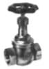 IMPA 755105 – Globe Valve Din Bronze Screwed, #250 1""