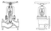 IMPA 755310 – Globe Valve Din Carbon Steel, Flanged Pn10/16 #398 350mm